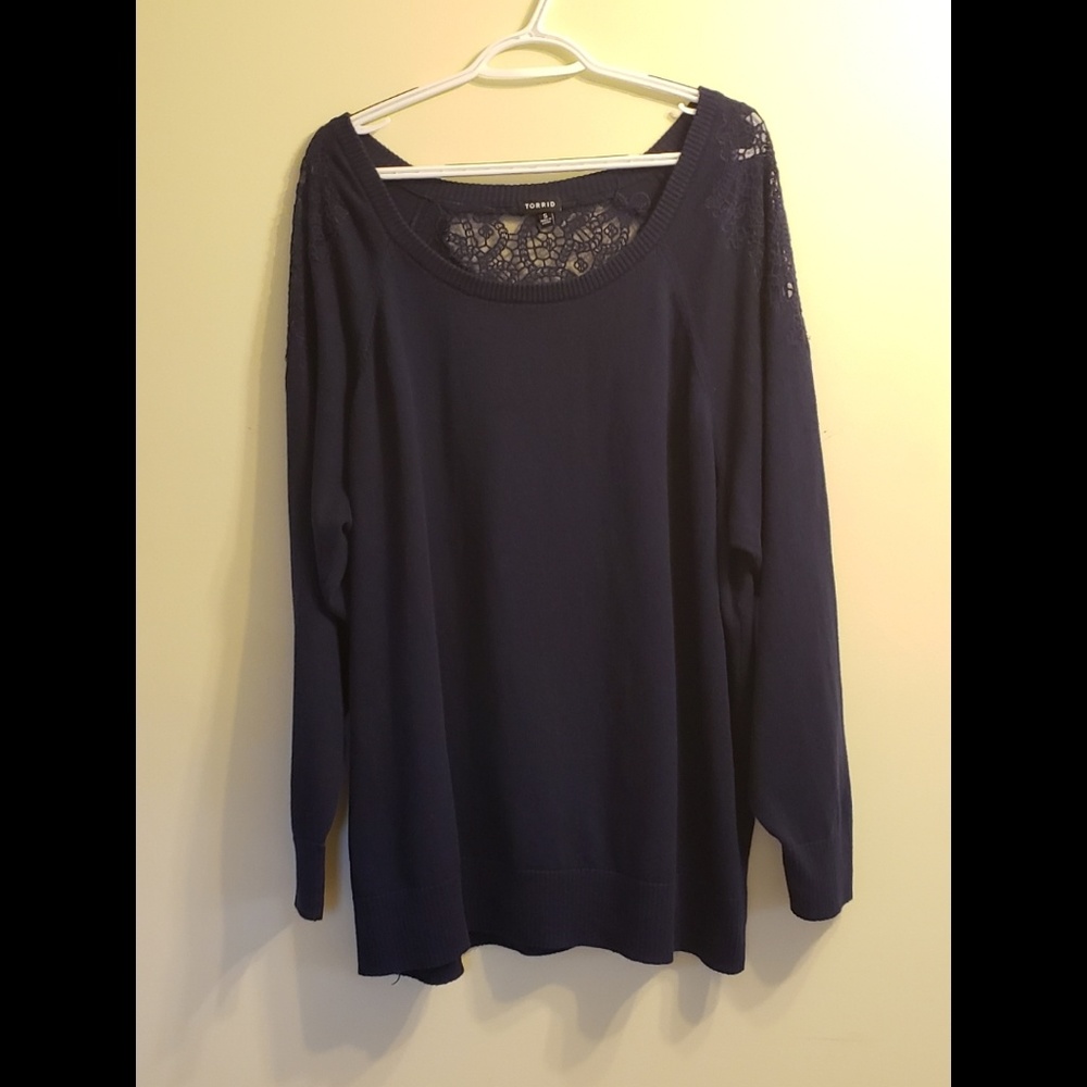Navy blue Torrid Sweater Size 5x